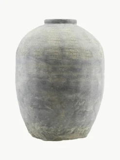 Vloervaas Rustik van beton, H 47 cm