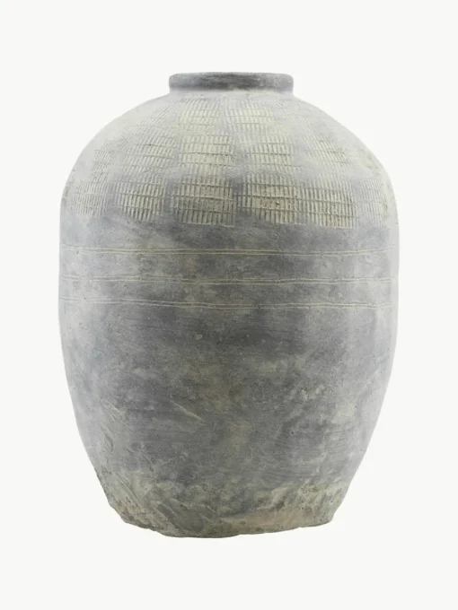 Vloervaas Rustik van beton, H 47 cm