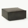 Voetenbank Lennon van gerecycled leer