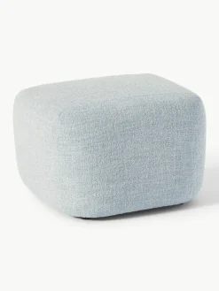 Voetenbank Wolke van bouclé