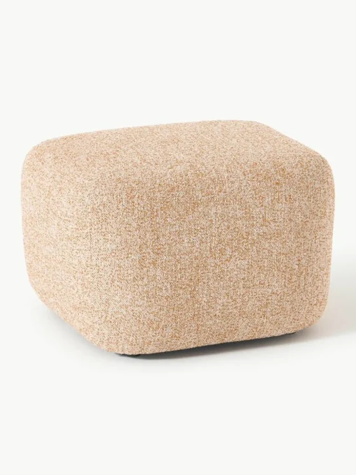 Voetenbank Wolke van bouclé