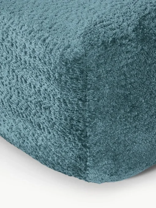 Voetenbank Wolke van teddy bouclé