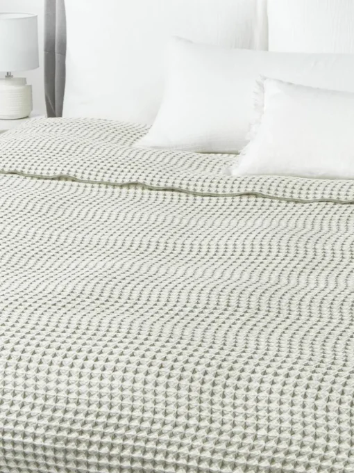 Wafelpiqué bedsprei Allie