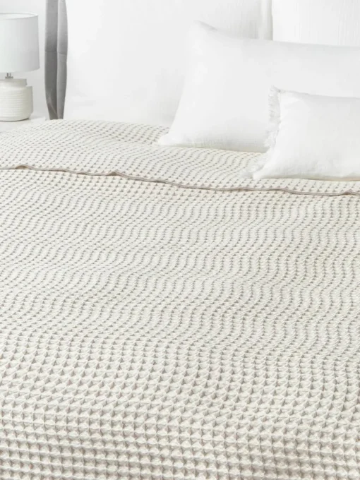 Wafelpiqué bedsprei Allie