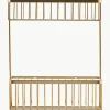 Wandbadplank Bath van edelstaal