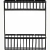 Wandbadplank Bath van edelstaal