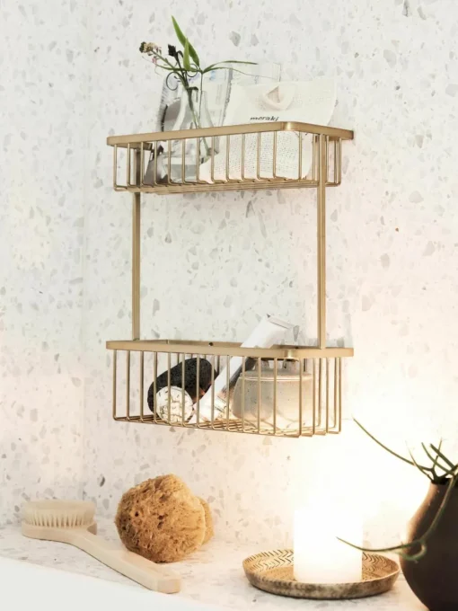 Wandbadplank Bath van edelstaal