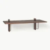 Wandbureau Corbel van eikenhout
