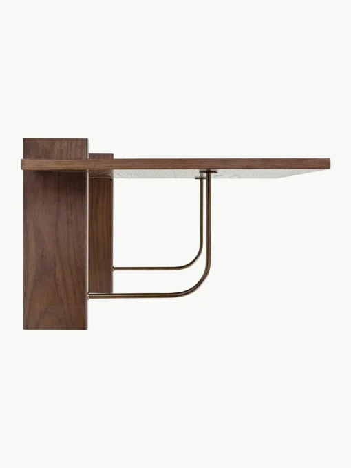 Wandbureau Corbel van eikenhout