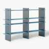 Wandkast Rami met metalen elementen