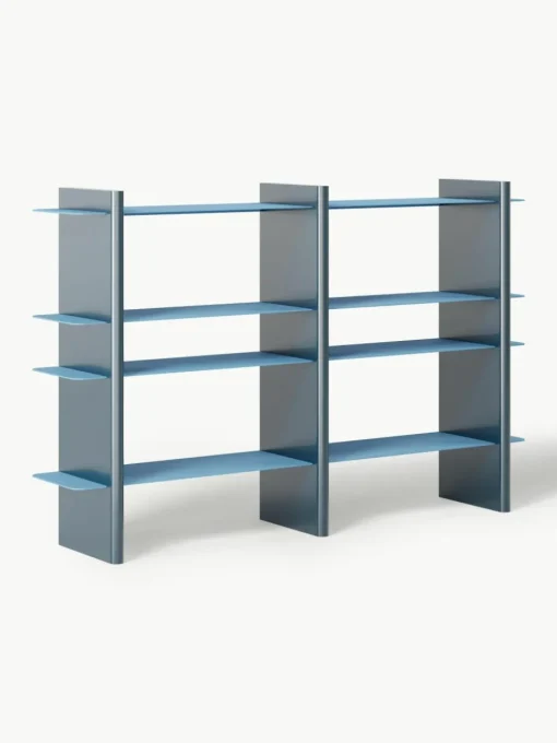 Wandkast Rami met metalen elementen