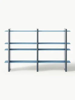 Wandkast Rami met metalen elementen