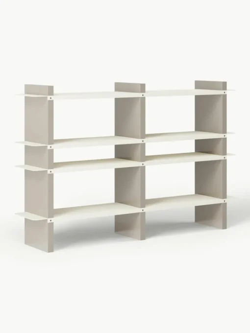 Wandkast Rami met metalen elementen