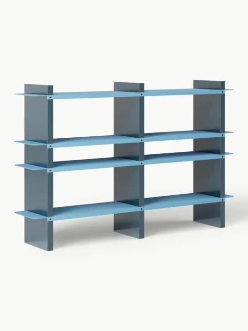 Wandkast Rami met metalen elementen