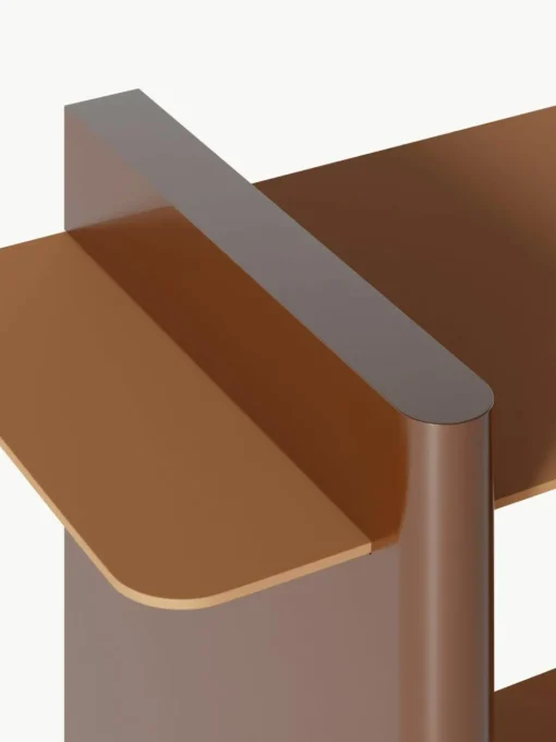Wandkast Rami met metalen elementen