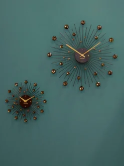Wandklok Sunburst