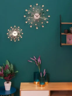Wandklok Sunburst