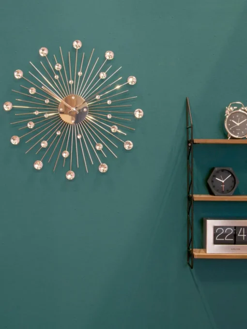 Wandklok Sunburst