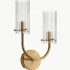 Wandlamp Arco met geribbeld oppervlak
