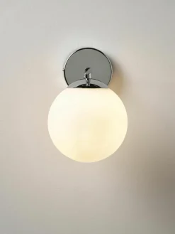 Wandlamp Atlanta van opaalglas