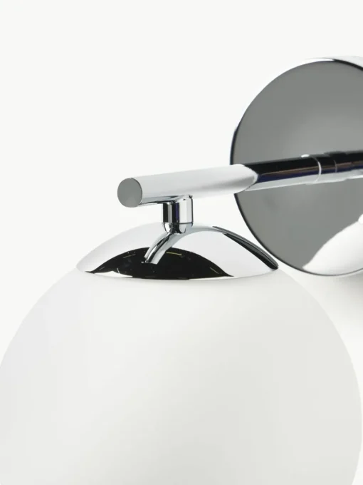 Wandlamp Atlanta van opaalglas