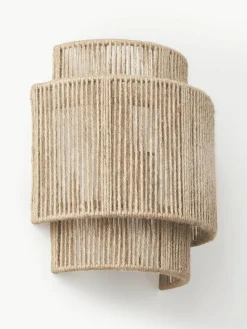 Wandlamp Cecillia van jute