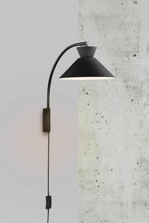 Wandlamp Dial met stekker