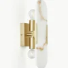 Wandlamp Galene in marmerlook