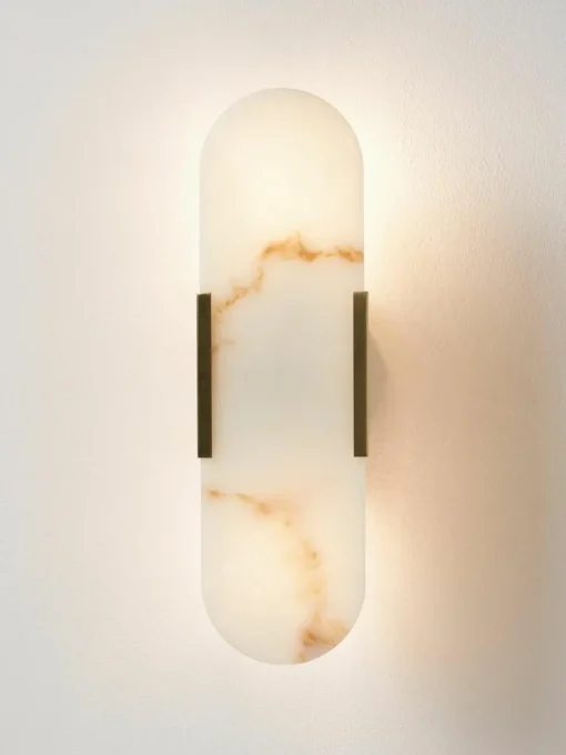 Wandlamp Galene in marmerlook