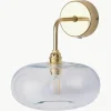 Wandlamp Horizon van mondgeblazen glas