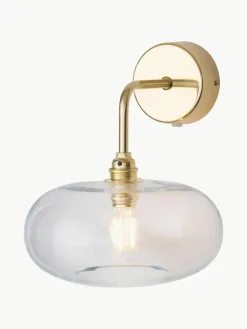 Wandlamp Horizon van mondgeblazen glas