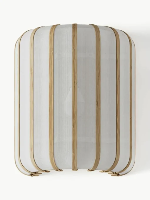 Wandlamp Salma van bamboehout