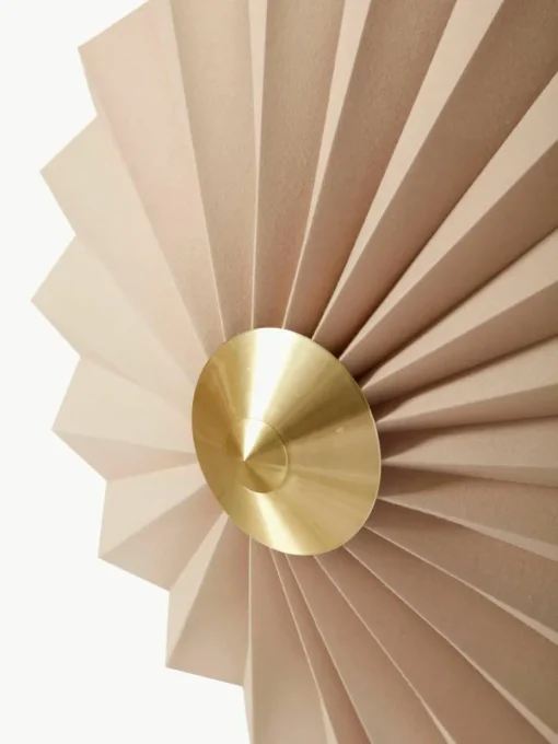 Wandlamp Tenty van papier met stekker