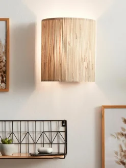 Wandlamp Wimea van zeegras