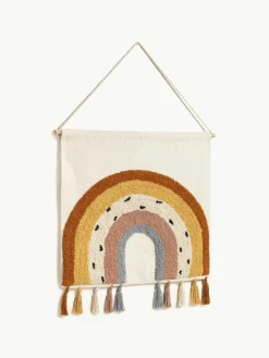 Wandobject Tadea met regenboogmotief