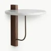Wandrek Corbel met marmeren tafelblad