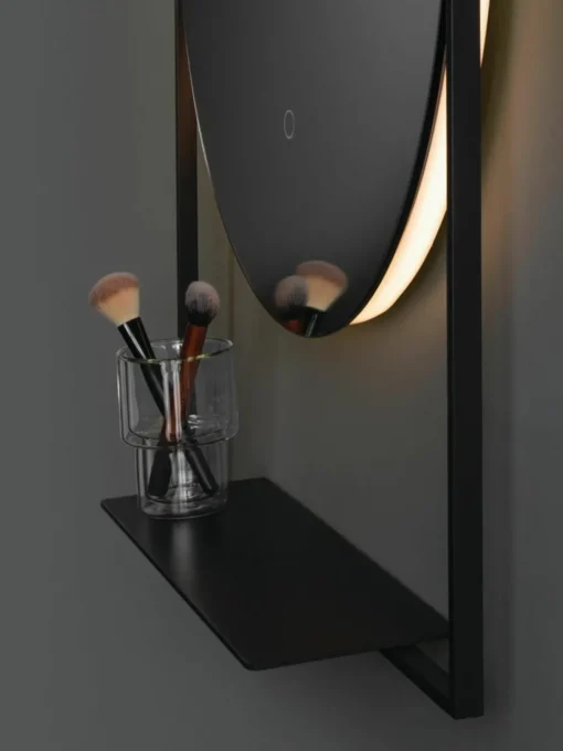 Wandspiegel Cassiopea met LED-verlichting
