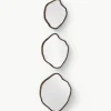 Wandspiegelset Bello in organische vorm, set van 3