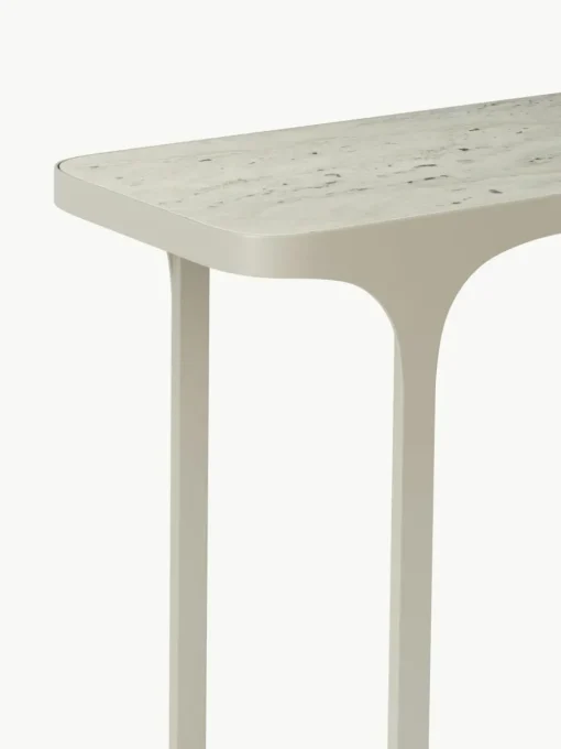 Wandtafel Bella met travertijn look