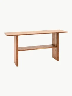 Wandtafel Borden van acaciahout