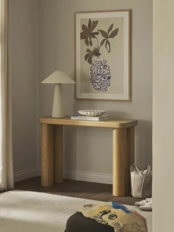 Wandtafel Kalia van eikenhout