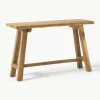 Wandtafel Lawas van teakhout