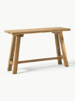 Wandtafel Lawas van teakhout