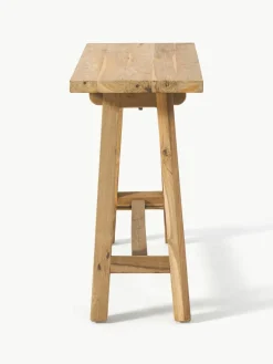 Wandtafel Lawas van teakhout