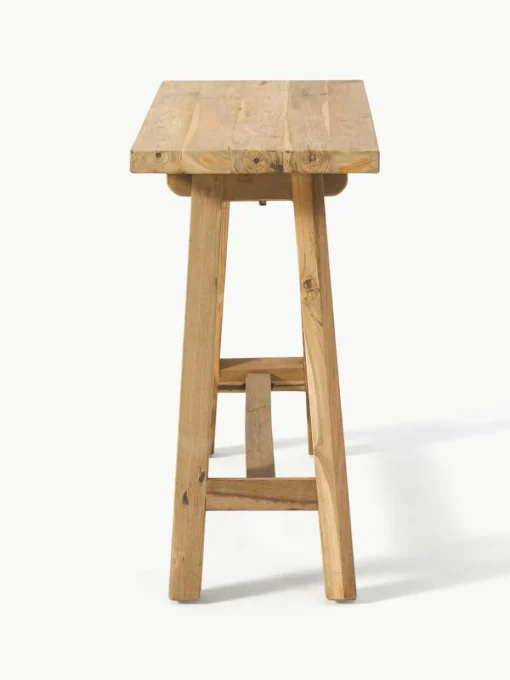 Wandtafel Lawas van teakhout