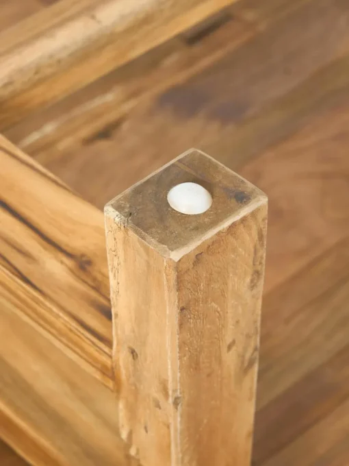 Wandtafel Lawas van teakhout