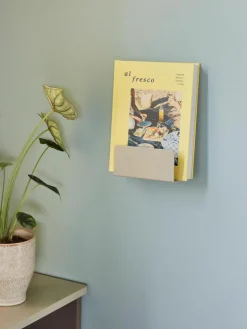 Wandtijdschriftenhouder Clutch van metaal