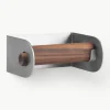 Wandtoiletrolhouder Deuvel van walnoothout