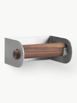 Wandtoiletrolhouder Deuvel van walnoothout