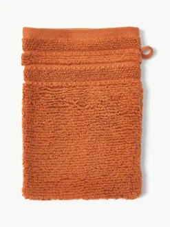 Washandjes Luxe met gestreepte rand, 2 stuks